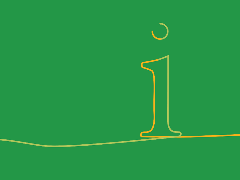 Ein als organge-grüne Bändergrafik gestaltetes Info-I auf dunkelgrünem Grund zur Informationsveranstaltung zum Qualifizierungskurs für ehrenamtliche Sterbebegleitung im Albertinen Hospiz Norderstedt. Ein als organge-grüne Bändergrafik gestaltetes Info-I auf dunkelgrünem Grund zur Informationsveranstaltung zum Qualifizierungskurs für ehrenamtliche Sterbebegleitung im Albertinen Hospiz Norderstedt.